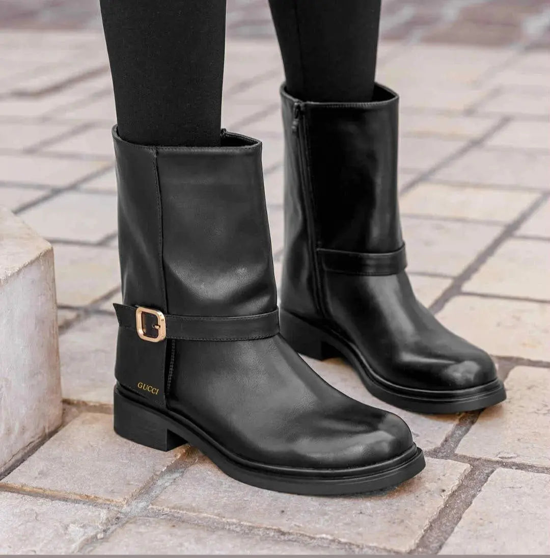 Bota Gucci Preta Mel Sapataria