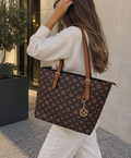 Bolsa castanha
