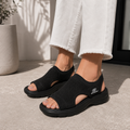Sandália Skechers Preta