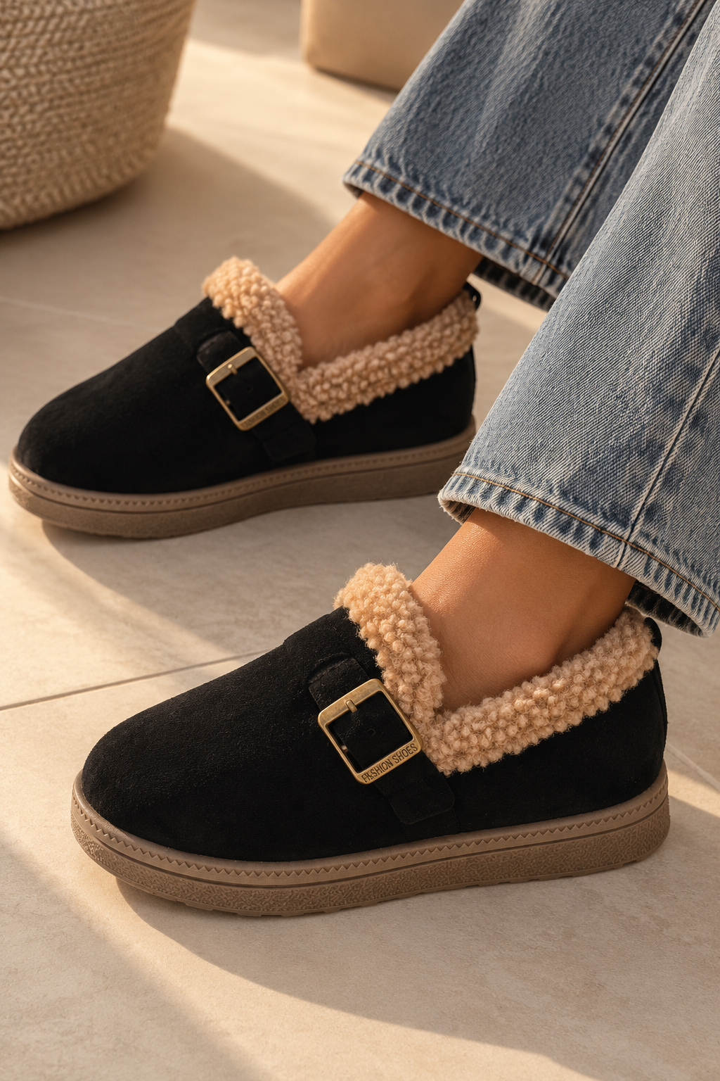 Pantufa preta